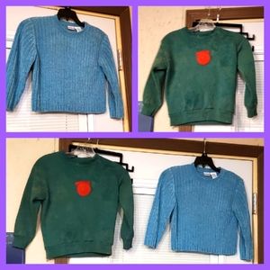 OKIE DOKIE 6/6X 2 sweaters